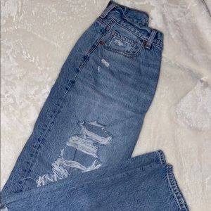 American Eagle mom jeans
